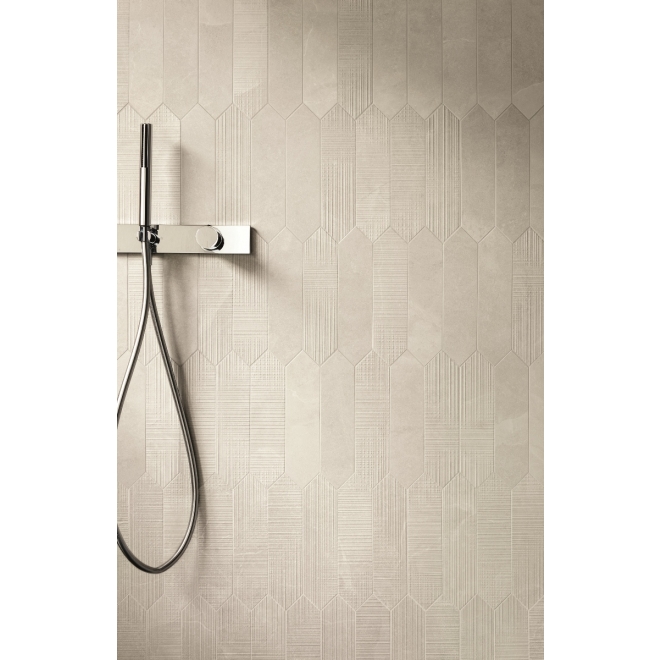 Provenza Eureka Sabbia Losanga Boden- und Wandfliese 7,5x30 cm