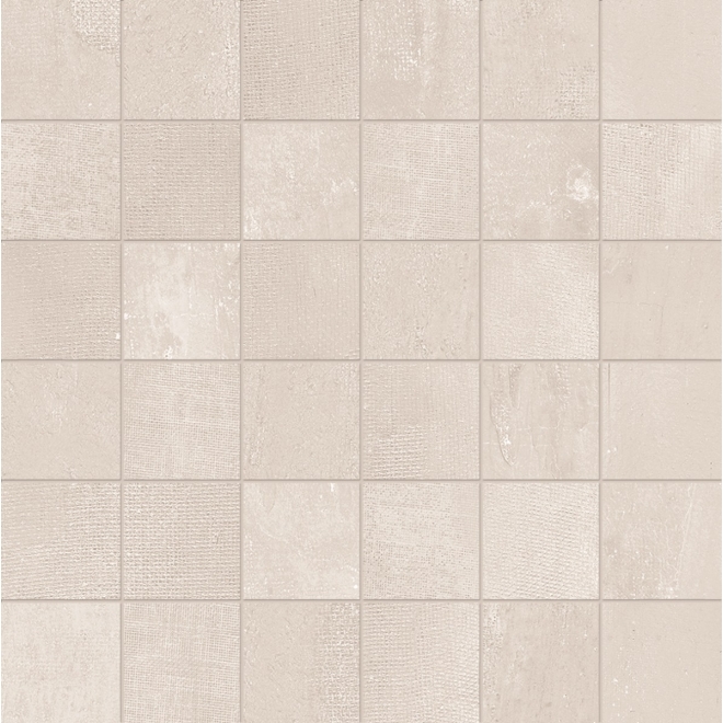 Provenza Gesso Natural White Mosaik 5x5 Matte 30x30 cm