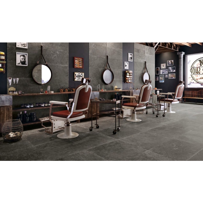 Provenza Groove Mistique Black Terrassenplatte 80x80 cm