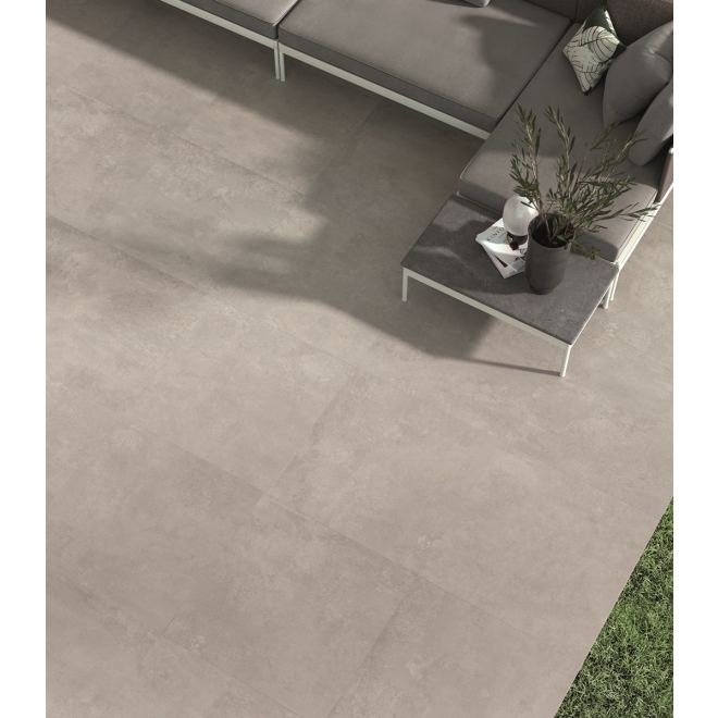 Provenza Re-Play Concrete Terrassenplatte Grey Recupero 80x80 cm