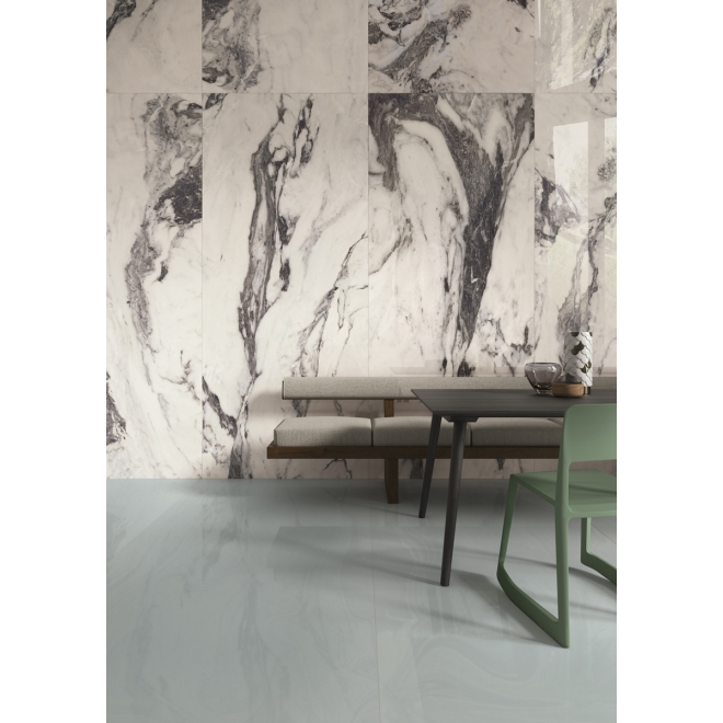 Provenza Unique Marble Boden- und Wandfliese Bianco Siena matt SilkTech 30x60 cm