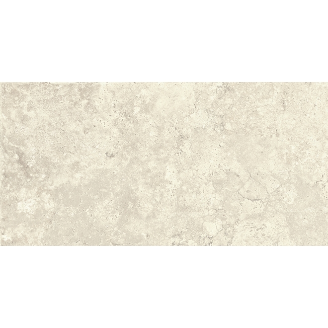 Provenza Unique Travertine Boden- und Wandfliese White Ancient matt 30x60 cm