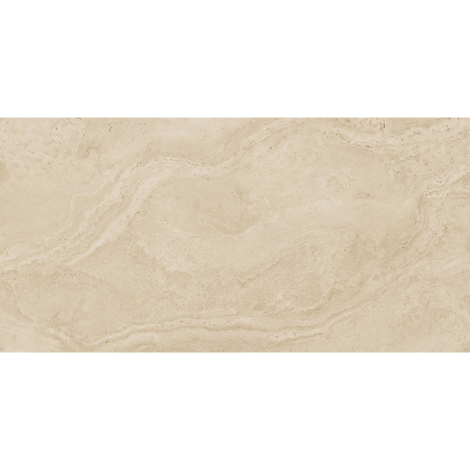 Provenza Unique Travertine Boden- und Wandfliese Cream Minimal matt 90x180 cm