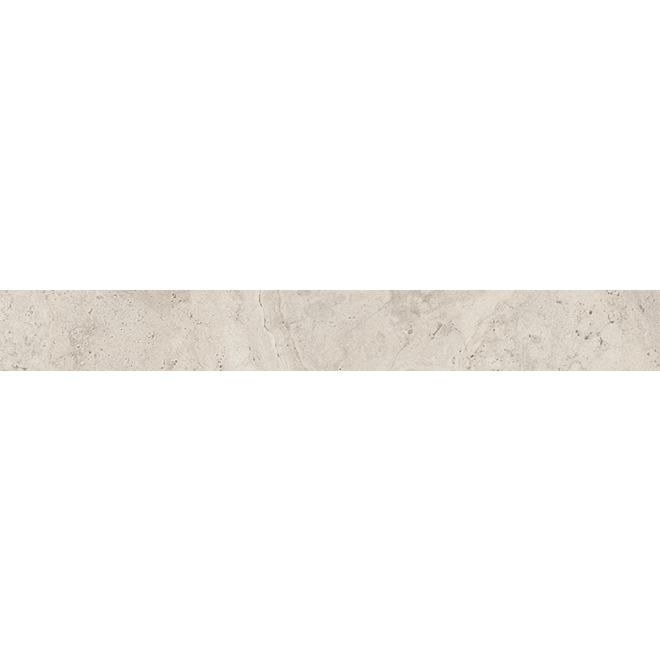 Provenza Unique Travertine Boden- und Wandfliese Silver Minimal matt 7,5x60 cm