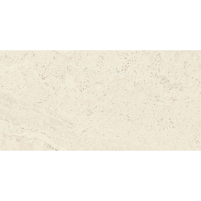 Provenza Unique Travertine Boden- und Wandfliese White Minimal matt 30x60 cm