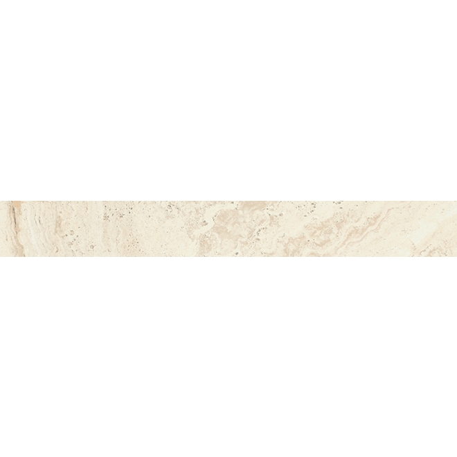 Provenza Unique Travertine Boden- und Wandfliese White Minimal matt 7,5x60 cm