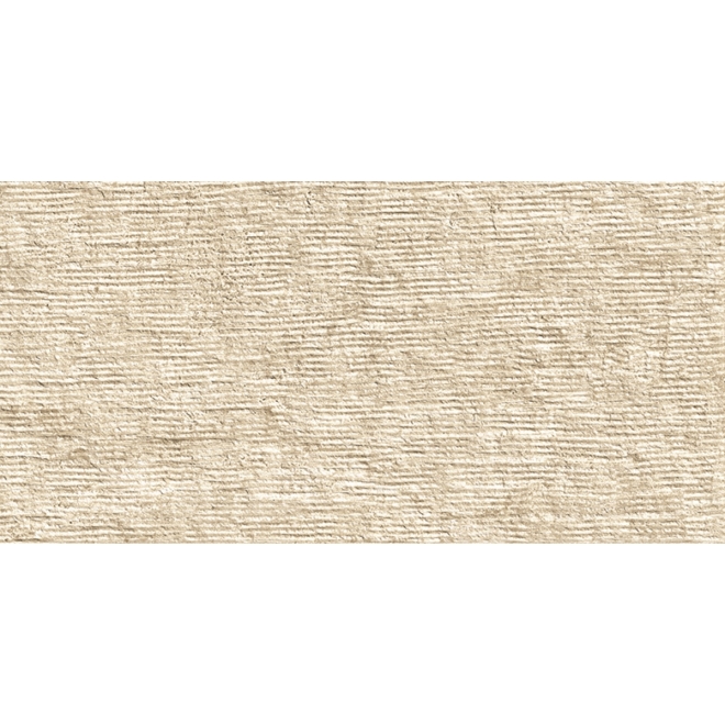 Provenza Unique Travertine Wandfliese Cream Ruled matt strukturiert 30x60 cm