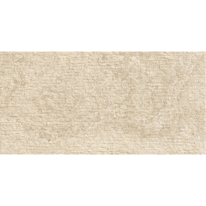 Provenza Unique Travertine Wandfliese Cream Ruled matt strukturiert 60x120 cm
