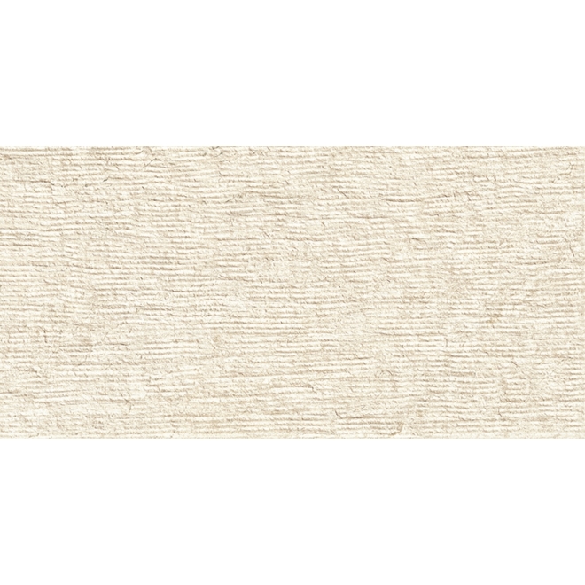 Provenza Unique Travertine Wandfliese White Ruled matt strukturiert 30x60 cm