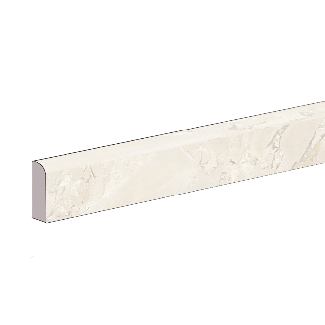 Provenza Unique Intensity Cobblestone White Matt Sockel 7x60 cm