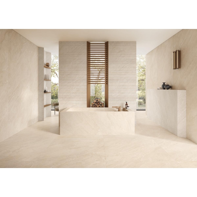 Provenza Pietra di Orosei Corda Boden- und Wandfliese matt SilkTech 100x100 cm