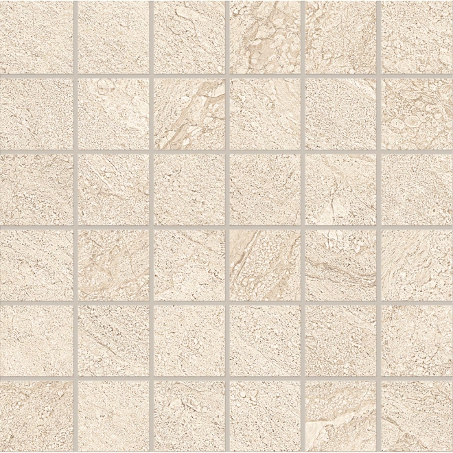 Provenza Pietra di Orosei Corda Mosaik 5x5 matt SilkTech 30x30 cm