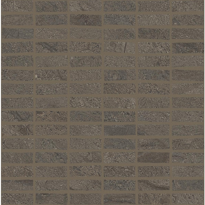 Provenza Pietra di Orosei Grigio Bruciato Mosaik Muru matt SilkTech 29,3x29,3 cm