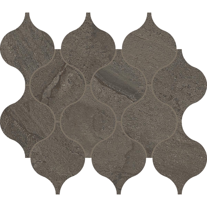 Provenza Pietra di Orosei Grigio Bruciato Mosaik Provenzale matt SilkTech 29,2x33,2 cm