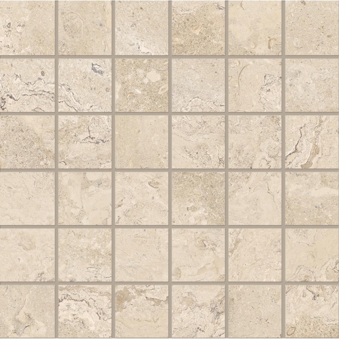 Provenza Unique Bourgogne Variee Beige Mosaik Variee Natural (R10) 30x30 cm