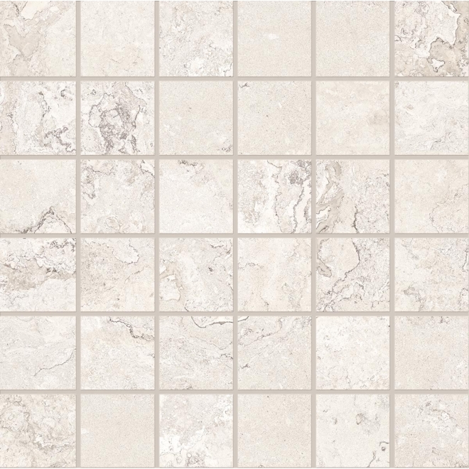 Provenza Unique Bourgogne Variee Blanc Mosaik Variee Natural (R10) 30x30 cm