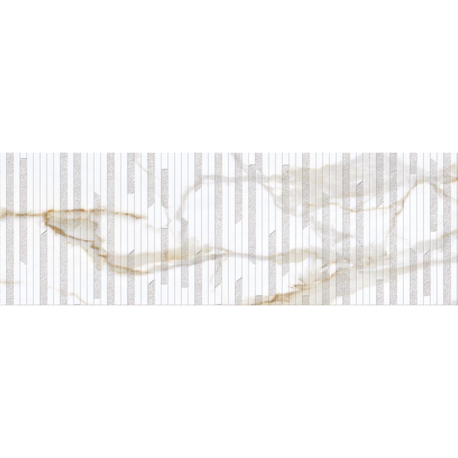 Keraben Idyllic Wandfliese Calacatta Concept Gold Vecchio 40x120 cm