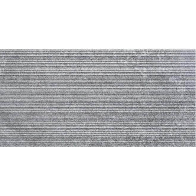 PrimeCollection QuarzStone Wanddekor Lines Grey 30x60 cm