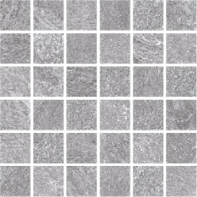 PrimeCollection QuarzStone Mosaik 5x5 Grey 30x30 cm