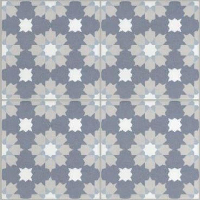 Revoir Paris La Madeleine Abril matt Wand/Bodenfliese 20x20 cm