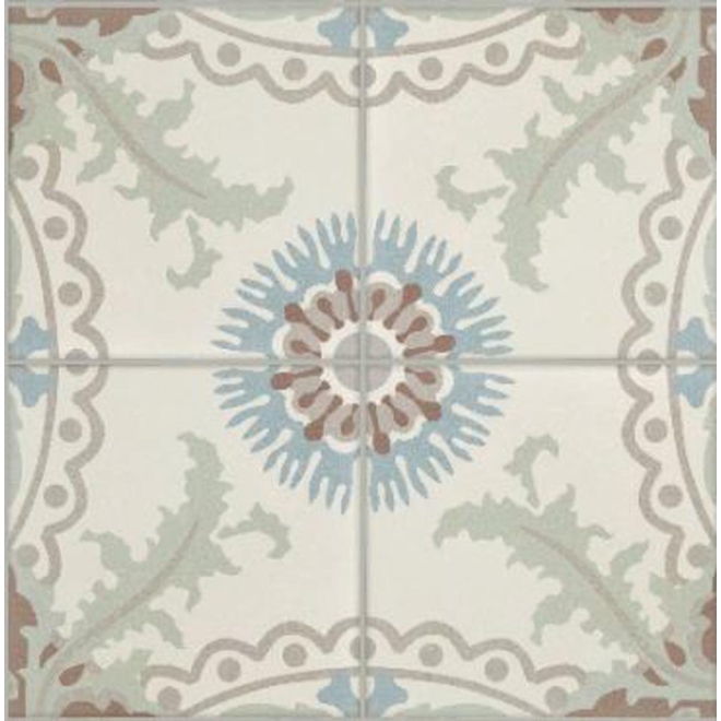 Revoir Paris La Madeleine Antonet matt Wand/Bodenfliese 20x20 cm