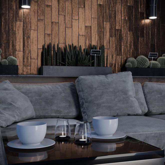 Revoir Paris Atelier Copper Luxe Wandfliese 6,2x25 cm