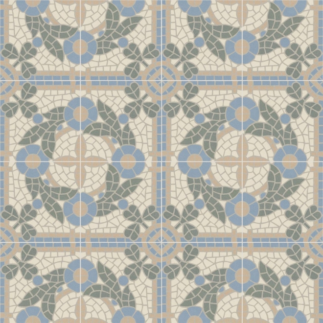 Revoir Paris Bel Histoire Firmin matt Wand/Bodenfliese 15x15 cm