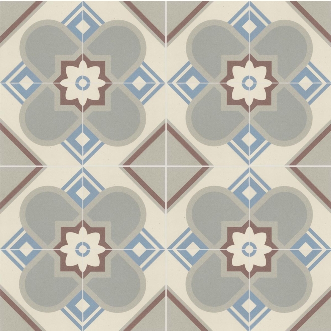 Revoir Paris Bel Histoire Maurice matt Wand/Bodenfliese 15x15 cm