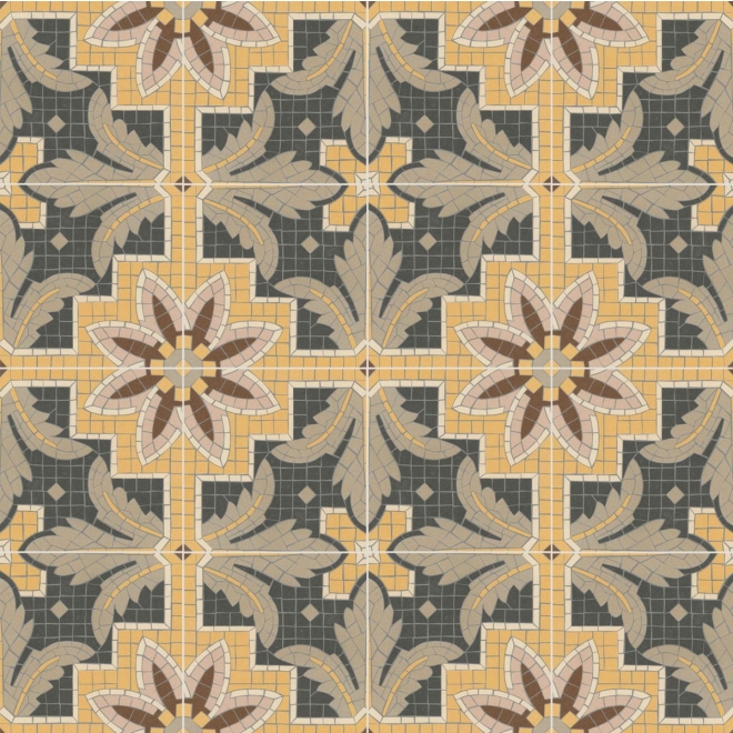 Revoir Paris Bel Histoire Octavie Coin A matt Wand/Bodenflie 15x15 cm