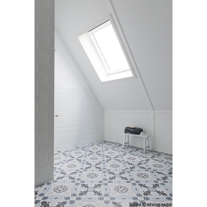 Revoir Paris La Madeleine Flora matt Wand/Bodenfliese 20x20 cm