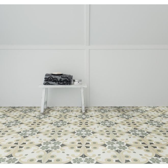 Revoir Paris La Madeleine Jenette matt Wand/Bodenfliese 20x20 cm