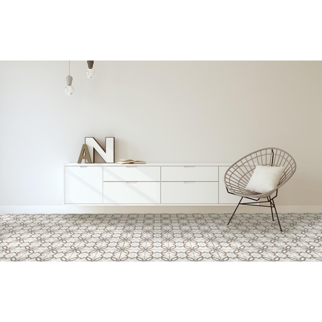 Revoir Paris La Madeleine Liv matt Wand/Bodenfliese 20x20 cm