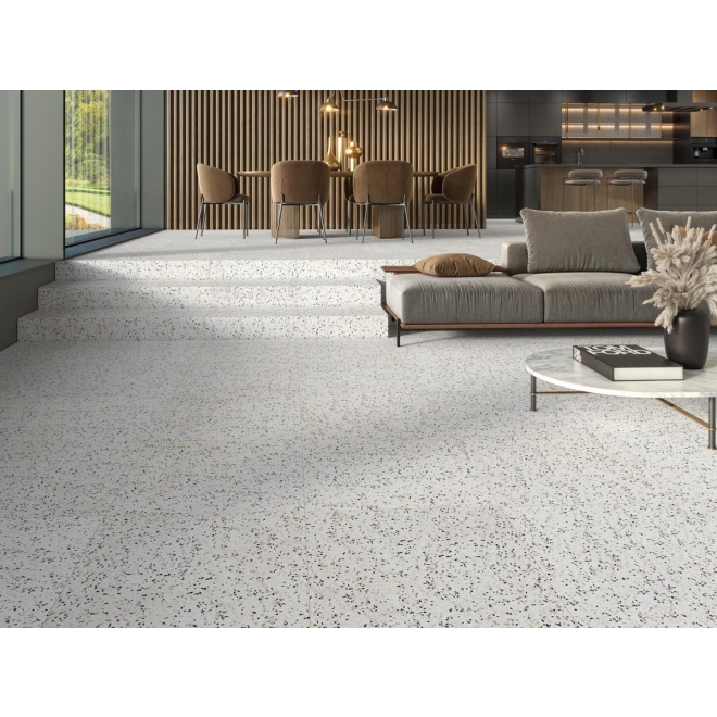 Revoir Paris Re-Bel Gris matt Boden- und Wandfliese 60x60 cm