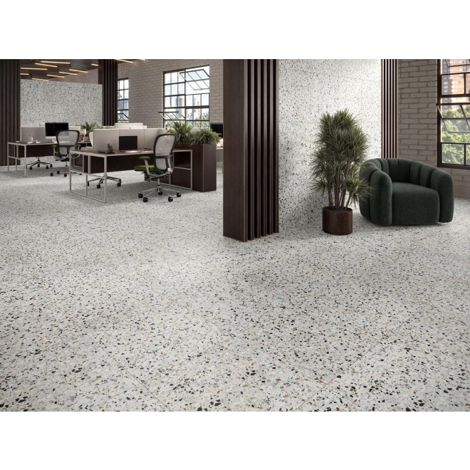 Revoir Paris Re-Bel Mix matt Boden- und Wandfliese 60x60 cm