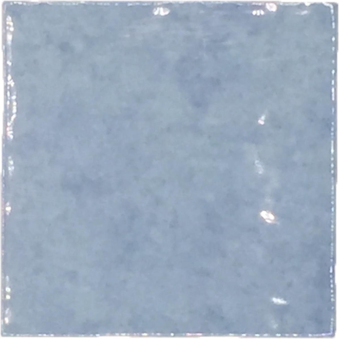 Revoir Paris Atelier Turquoise glänzend Wandfliese 10x10 cm