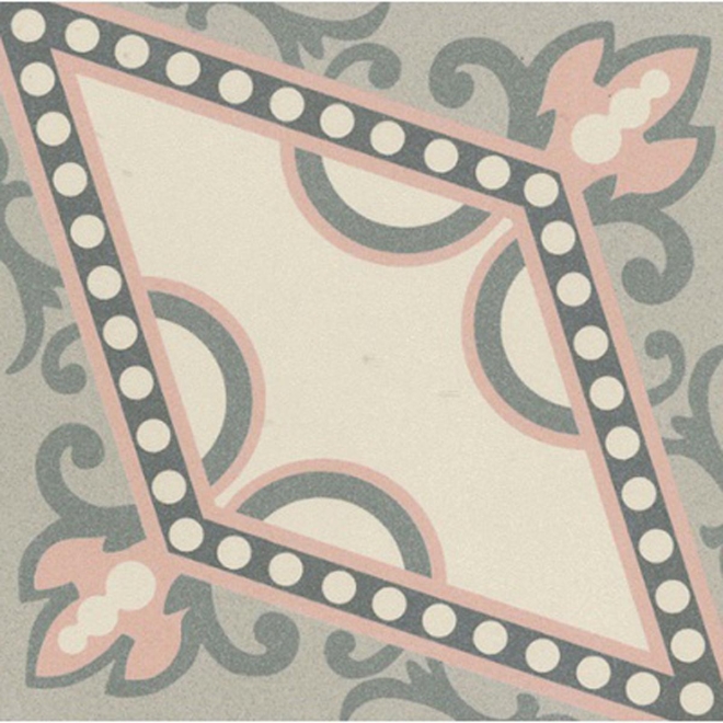 Revoir Paris Bel Histoire Agathe matt Wand/Bodenfliese 15x15 cm