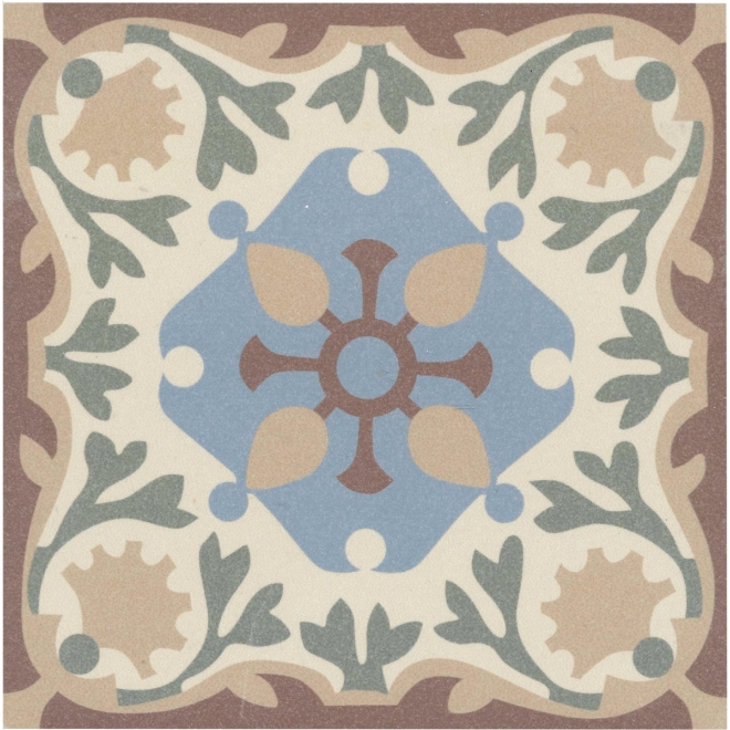 Revoir Paris Bel Histoire Jules matt Wand/Bodenfliese 15x15 cm