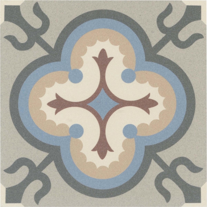 Revoir Paris Bel Histoire Lucien matt Wand/Bodenfliese 15x15 cm