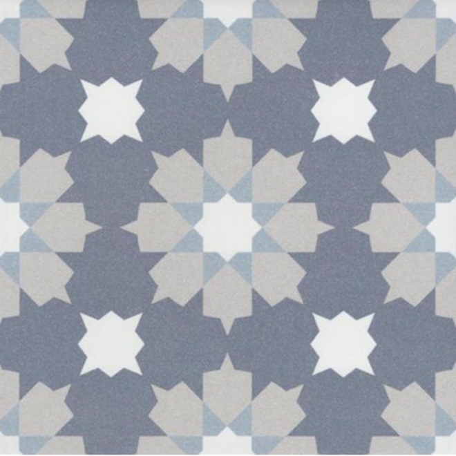 Revoir Paris La Madeleine Abril matt Wand/Bodenfliese 20x20 cm