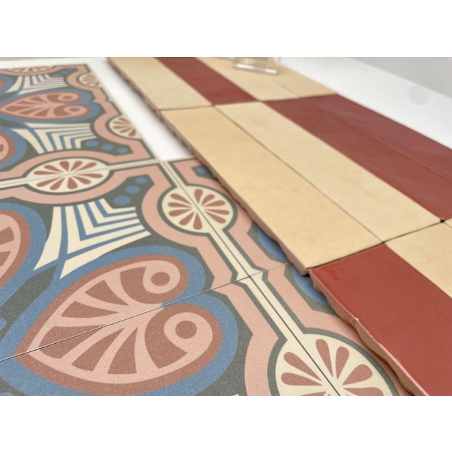 Revoir Paris Studio Camargue matt Wandfliese 6,2x25 cm