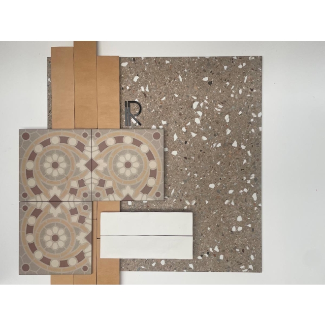 Revoir Paris Studio Roussillon matt Wandfliese 6,2x25 cm