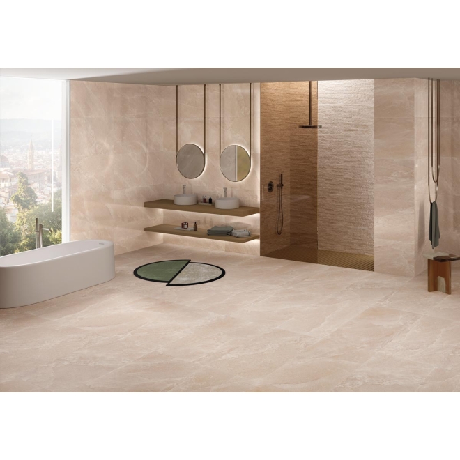 Provenza Saltstone Boden- und Wandfliese Pink Halite matt 60x120 cm