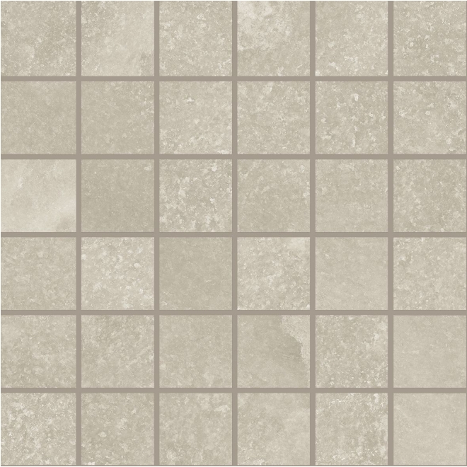 Provenza Saltstone Mosaik 5x5 Grey Ash glänzend Matte 30x30 cm