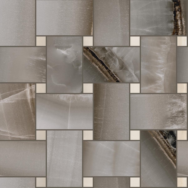 Mosaik Sant Agostino Akoya in der Farbe Ocean