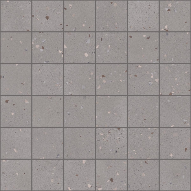 Mosaik Sant Agostino Deconcrete in der Farbe De-Micro Grey