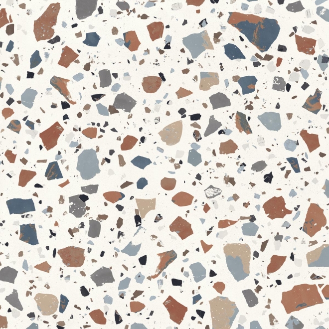 Fliese Sant Agostino Deconcrete in der Farbe De-Maxi Deco White