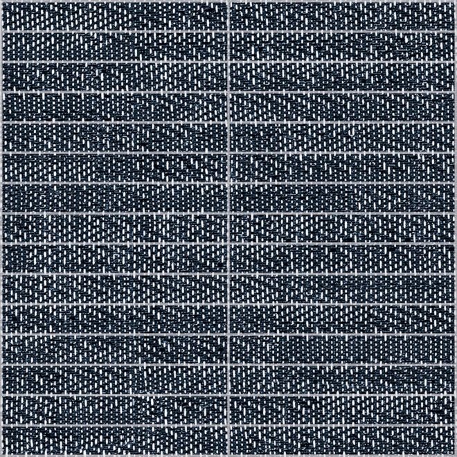 Mosaik Sant Agostino Digitalart in der Farbe Denim