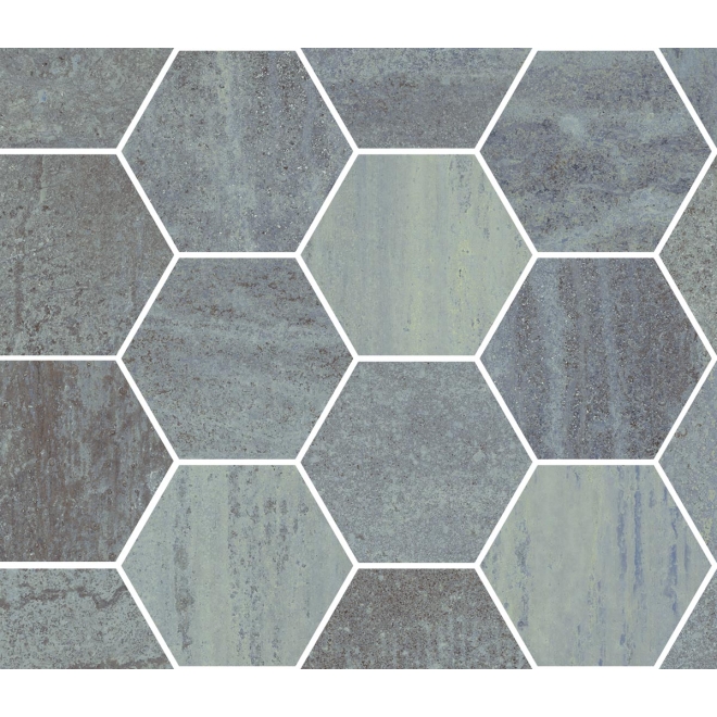 Mosaik Sant Agostino Dripart in der Farbe Verdigris