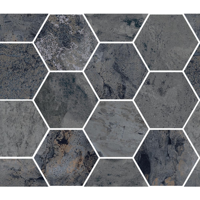 Mosaik Sant Agostino Metastone in der Farbe Night