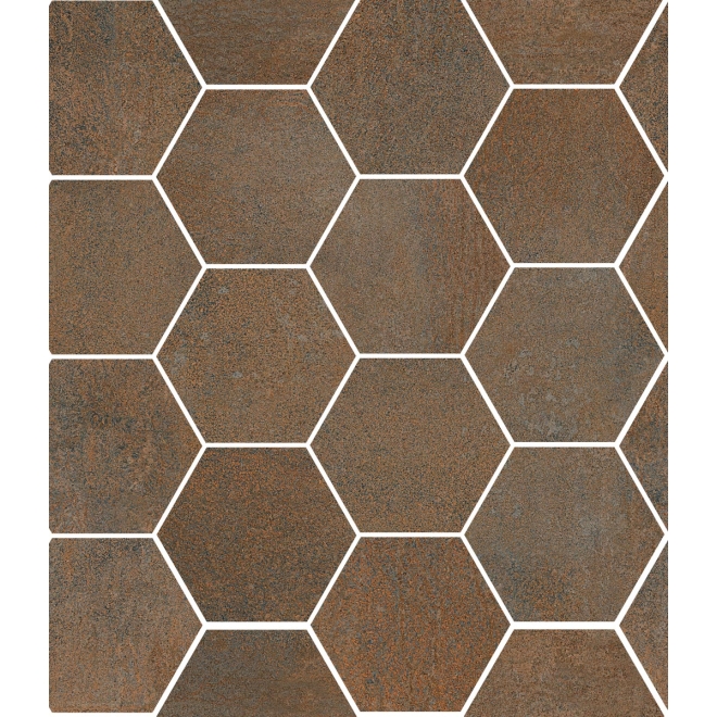 Mosaik Sant Agostino Oxidart in der Farbe Copper